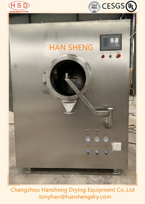 Macchina di rivestimento automatica della compressa del dispositivo a induzione di HSD 80kg