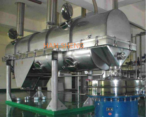 Palline ad alta velocità del cloruro della lisina/essiccatore di vibrazione continuo professionale letto fluido dei granelli per gli insiemi della polvere &gt;=1