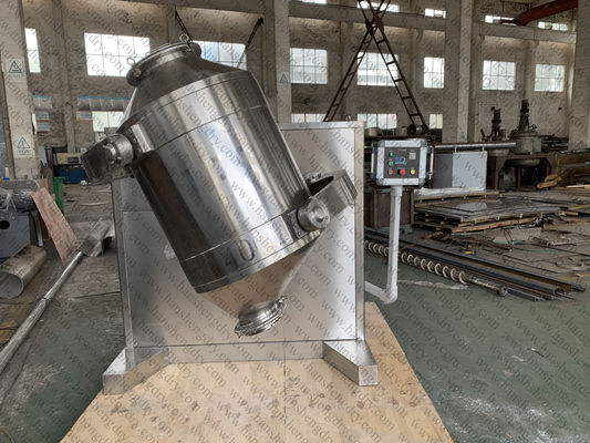 miscelatore tridimensionale di 400L 4KW per polvere di erbe