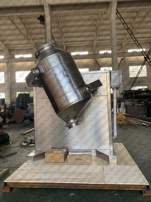 miscelatore tridimensionale di 400L 4KW per polvere di erbe