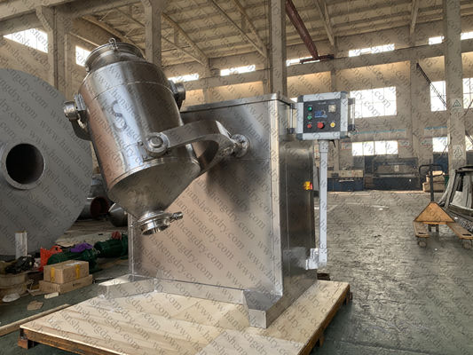Miscelatore tridimensionale della polvere 600L 13RPM di sanità