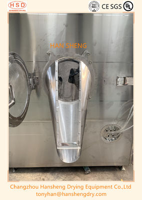 GMP Standard 2.2KW 15RPM Tablet Film Coating Machine
