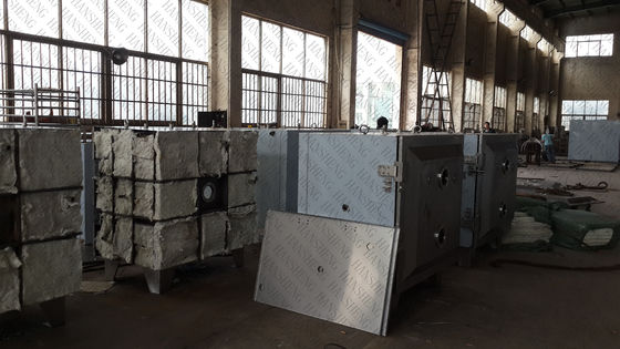 Vuoto Tray Dryer del riscaldamento di vapore di acciaio inossidabile