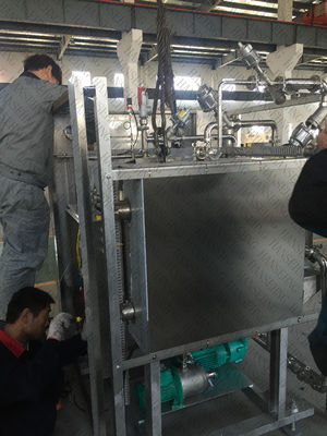 Autoclave orizzontale della prova di tenuta di AQS con la stampante