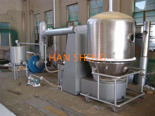 Essiccatore del letto di ebollizione di verticale di alta efficienza/macchina fluidi dell'essiccazione a letto fluido per latte Juice Powder Granulator